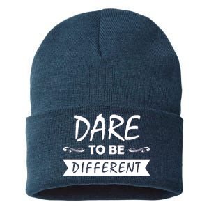 Dare To Be Different Sustainable Knit Beanie