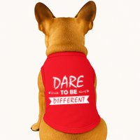 Dare To Be Different Doggie Tank