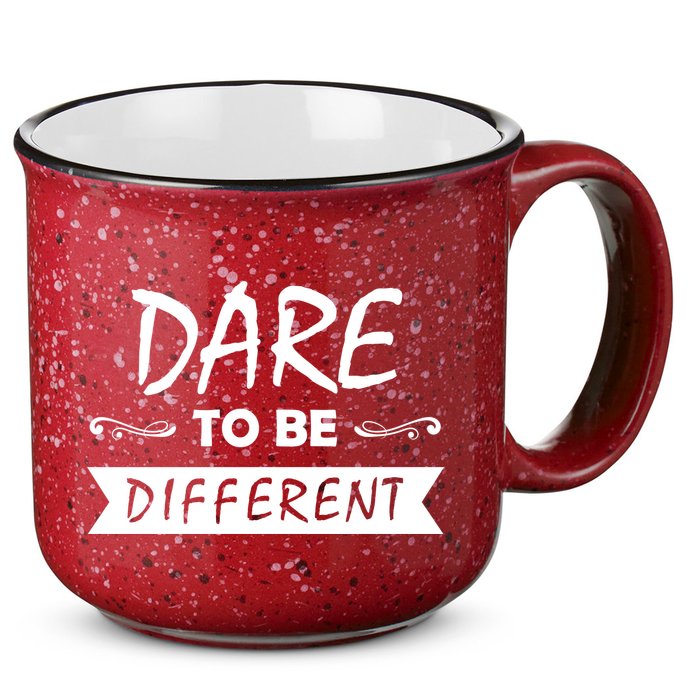 Dare To Be Different 15oz Campfire Ceramic Mug