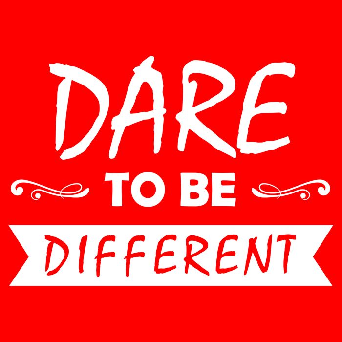 Dare To Be Different Mousepad