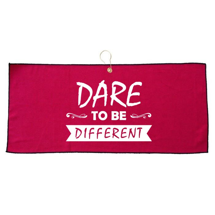 Dare To Be Different Large Microfiber Waffle Golf Towel