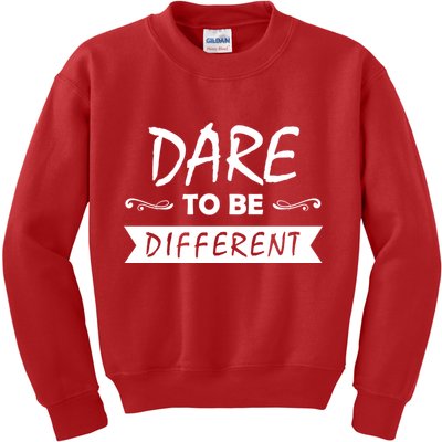 Dare To Be Different Kids Sweatshirt