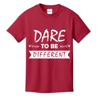 Dare To Be Different Kids T-Shirt