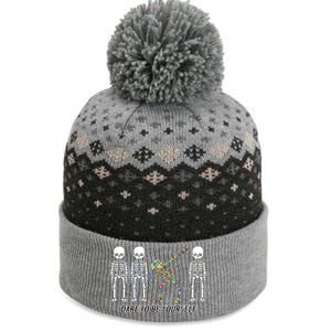 Dare To Be Yourself Autism Awareness The Baniff Cuffed Pom Beanie