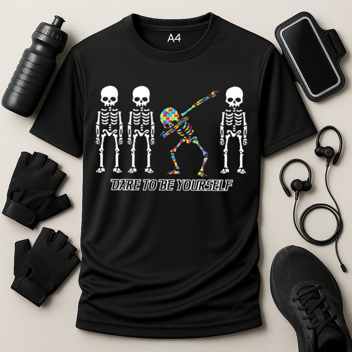 Dare To Be Yourself Autism Awareness Performance Shirt