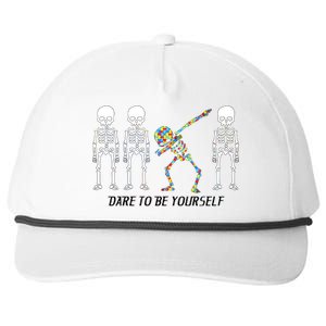 Dare To Be Yourself Autism Awareness Snapback Five-Panel Rope Hat