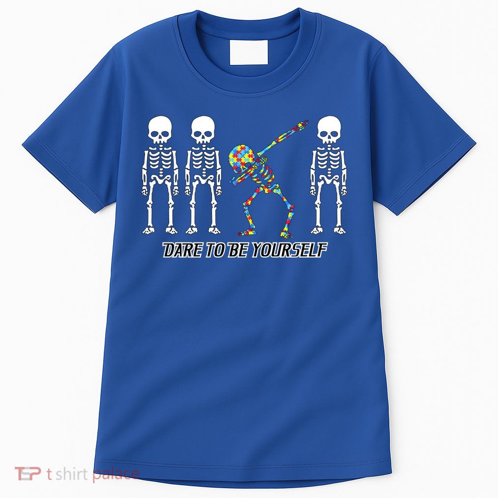 Dare To Be Yourself Autism Awareness Tall T-Shirt