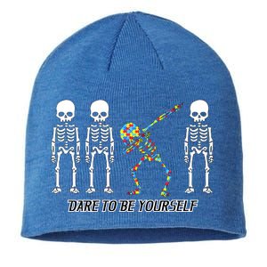 Dare To Be Yourself Autism Awareness Sustainable Beanie