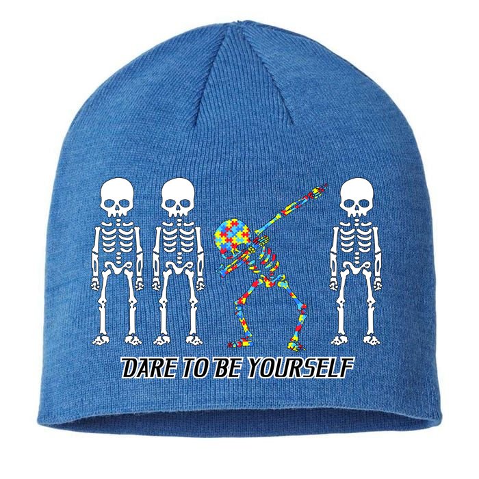 Dare To Be Yourself Autism Awareness Sustainable Beanie