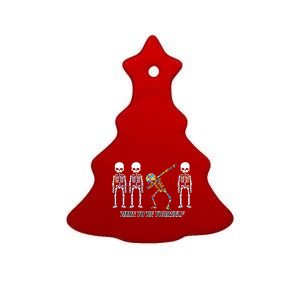 Dare To Be Yourself Autism Awareness Ceramic Tree Ornament