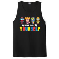 Dare To Be Yourself Superhero Autism PosiCharge Competitor Tank