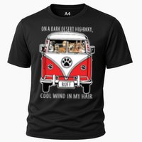 Dark Desert Highway Dog Feel Cool Wind In My Hair Cooling Performance Crew T-Shirt