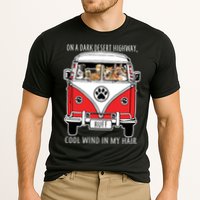 Dark Desert Highway Dog Feel Cool Wind In My Hair Cooling Performance Crew T-Shirt