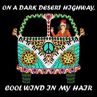 Dark Desert Highway Funny Hippie Impact Tech Backpack