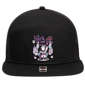 Dark Unicron 7 Panel Mesh Trucker Snapback Hat