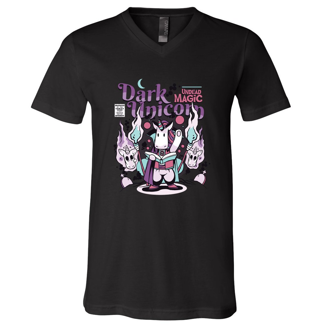 Dark Unicron V-Neck T-Shirt