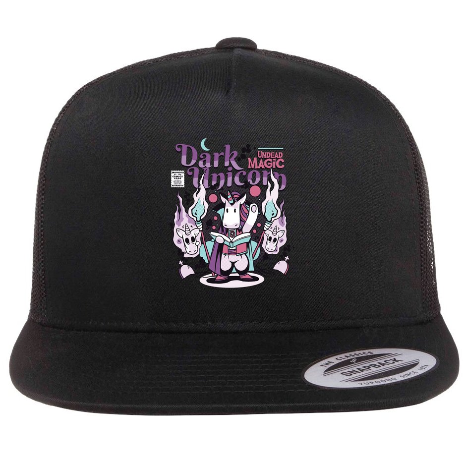 Dark Unicron Flat Bill Trucker Hat
