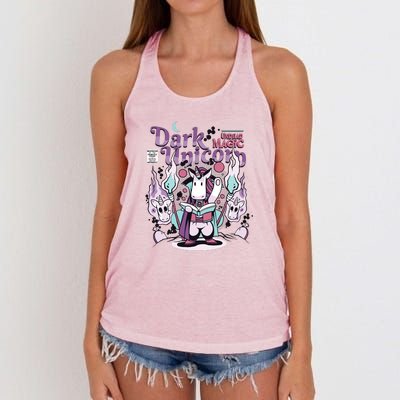 Dark Unicron Women's Knotted Racerback Tank