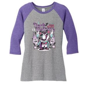 Dark Unicron Women's Tri-Blend 3/4-Sleeve Raglan Shirt