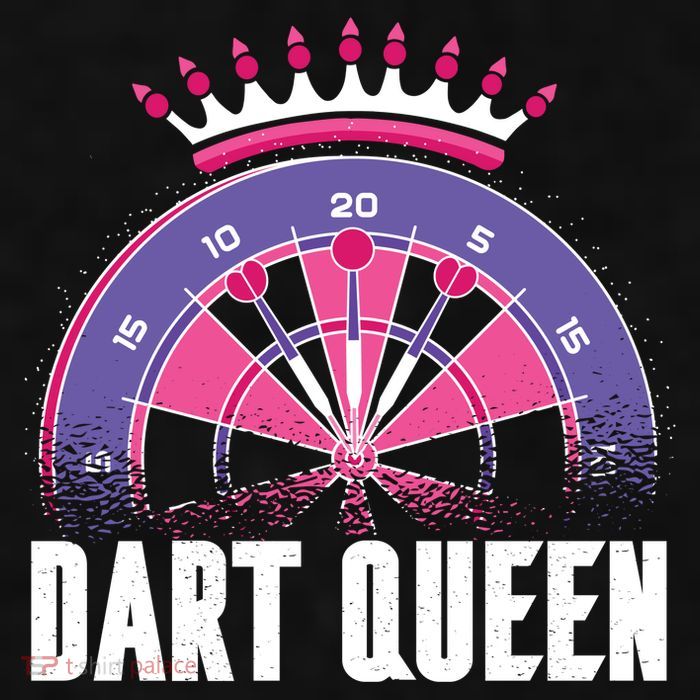 Dart Queen Ladies PosiCharge Tri-Blend Wicking Tank