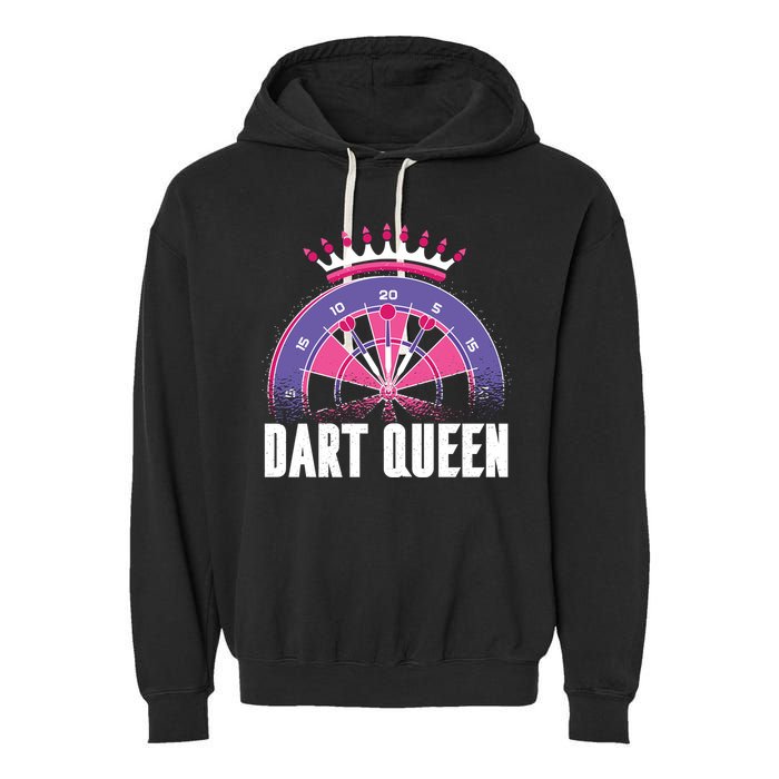 Dart Queen Garment-Dyed Fleece Hoodie