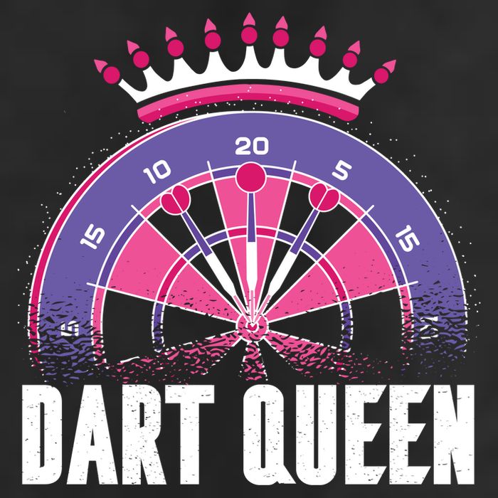 Dart Queen Garment-Dyed Fleece Hoodie