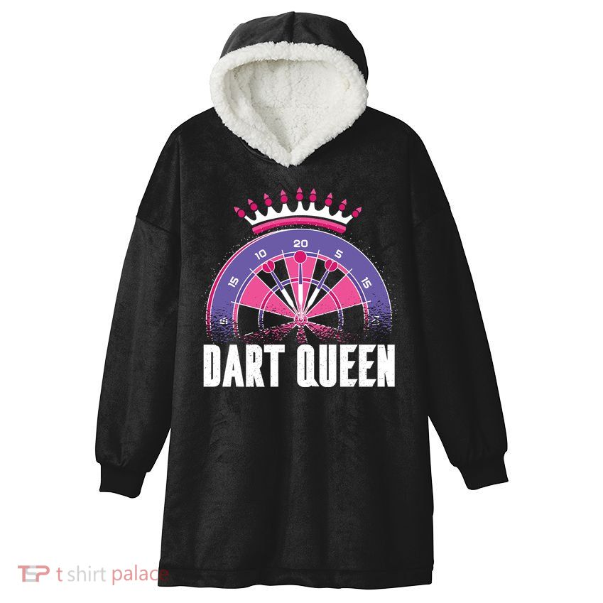 Dart Queen Hooded Wearable Blanket