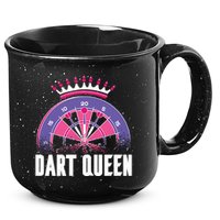 Dart Queen 15oz Campfire Ceramic Mug