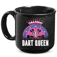 Dart Queen 15oz Campfire Ceramic Mug