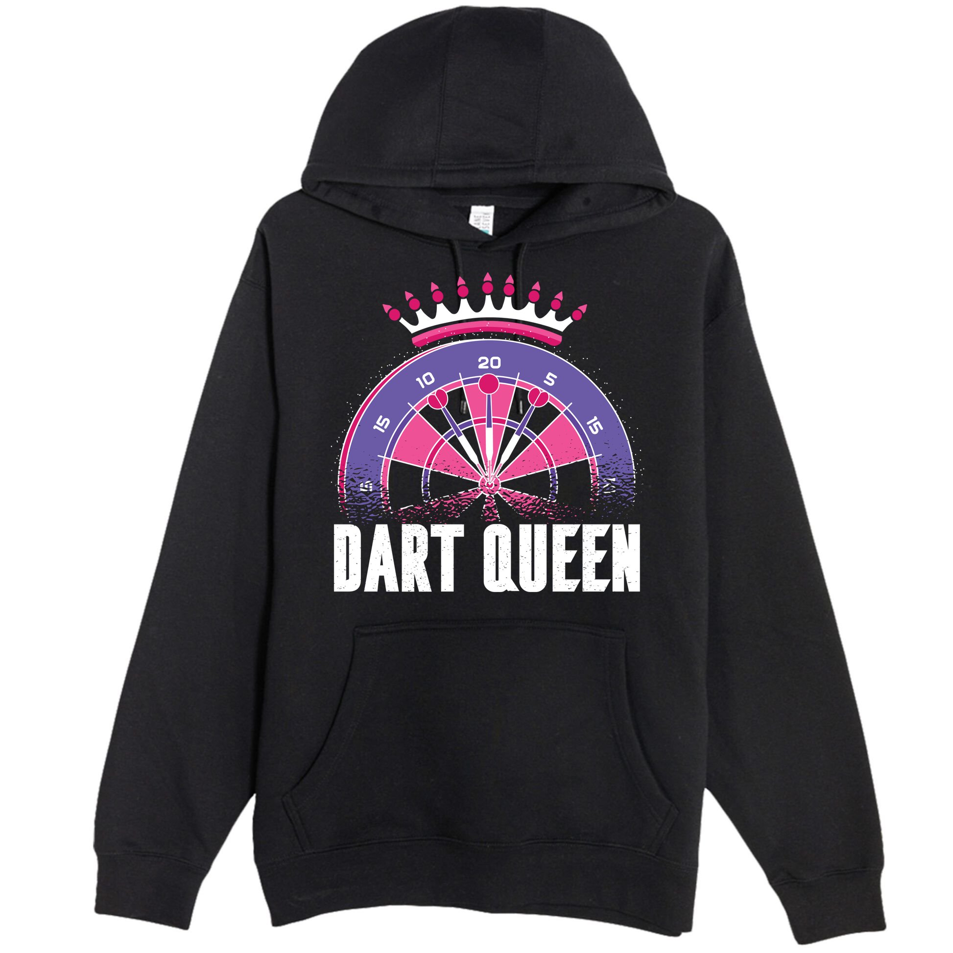 Dart Queen Premium Pullover Hoodie