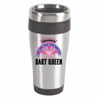 Dart Queen 16oz Travel Tumbler