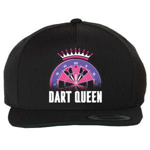 Dart Queen Wool Snapback Cap