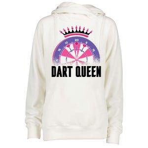 Dart Queen Womens Funnel Neck Pullover Hood