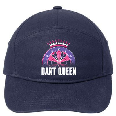 Dart Queen 7-Panel Snapback Hat