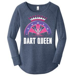 Dart Queen Women's Perfect Tri Tunic Long Sleeve Shirt