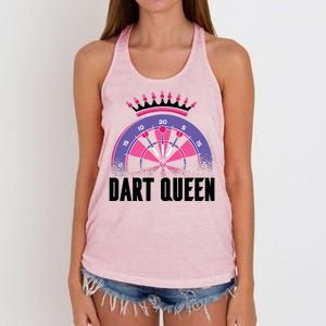 Dart Queen Women's Knotted Racerback Tank