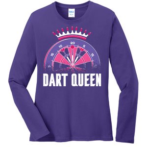 Dart Queen Ladies Long Sleeve Shirt