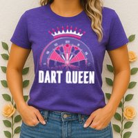 Dart Queen Womens T-Shirt