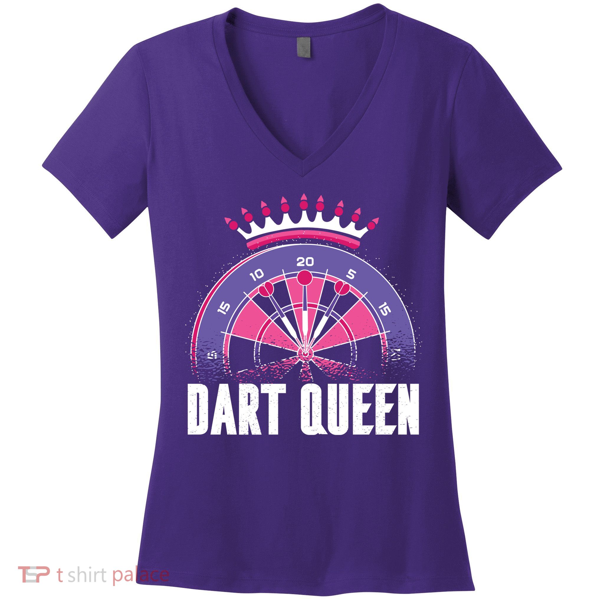 Dart Queen Women's V-Neck T-Shirt