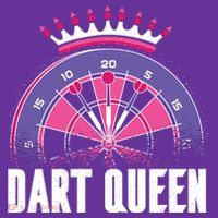 Dart Queen Women's V-Neck T-Shirt