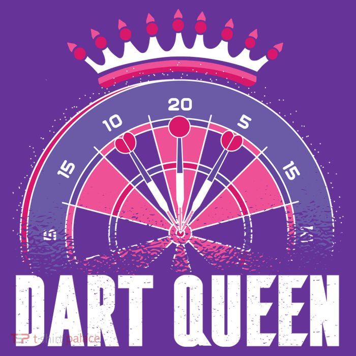 Dart Queen Women's V-Neck T-Shirt