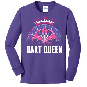 Dart Queen Kids Long Sleeve Shirt