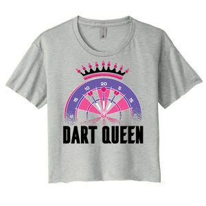 Dart Queen Women's Crop Top Tee