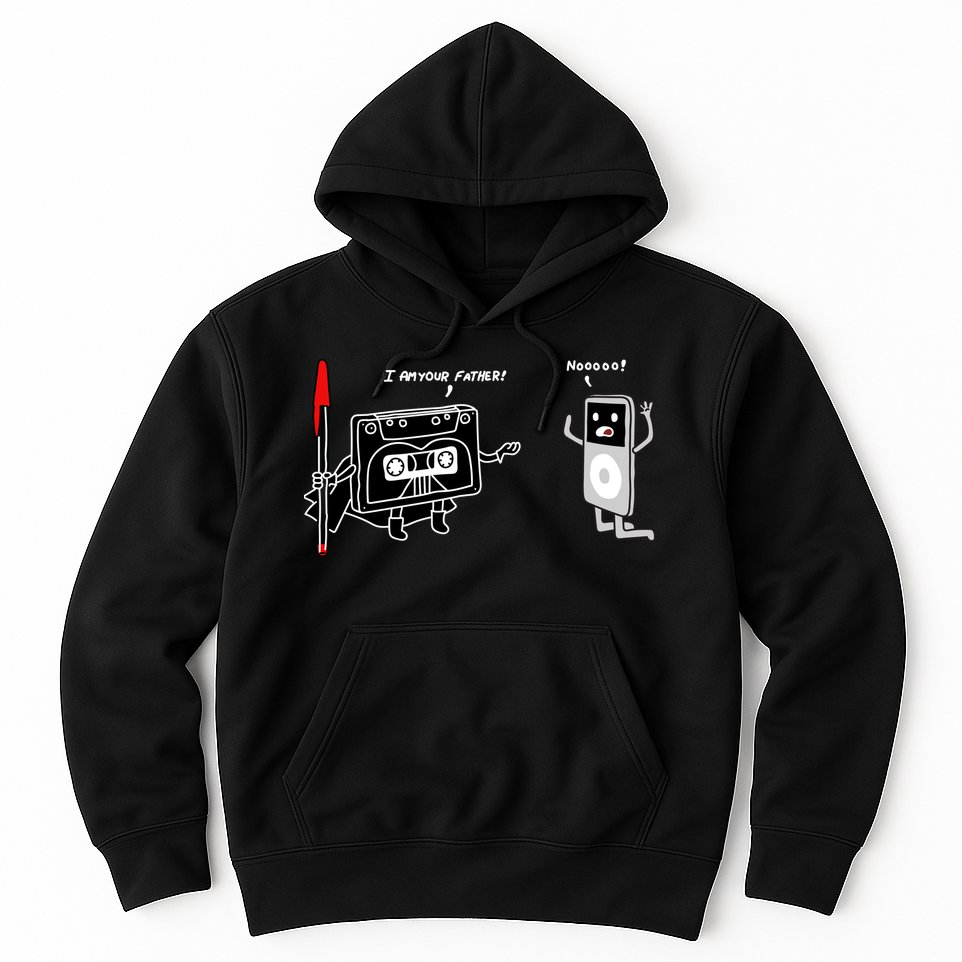 Darth Cassette Tape Hoodie