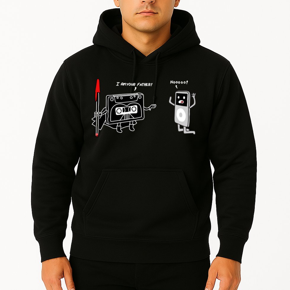 Darth Cassette Tape Hoodie