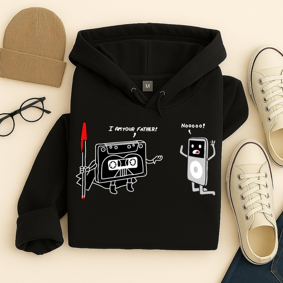 Darth Cassette Tape Hoodie