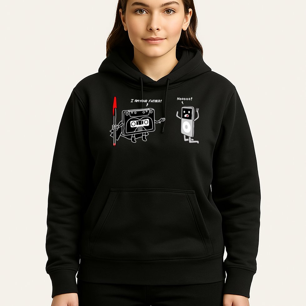 Darth Cassette Tape Hoodie