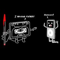 Darth Cassette Tape Apron