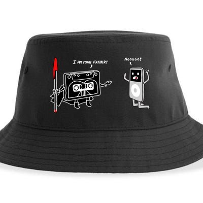 Darth Cassette Tape Sustainable Bucket Hat