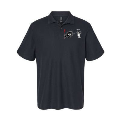 Darth Cassette Tape Softstyle Adult Sport Polo